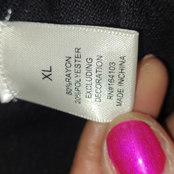 💕NWT Emma & Posh Embellished Houndsooth Skirt💕Size XL - Picture 8 of 8